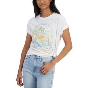 Love Tribe Womens Endless summer Graphic T-Shirt, Multicoloured, NWT